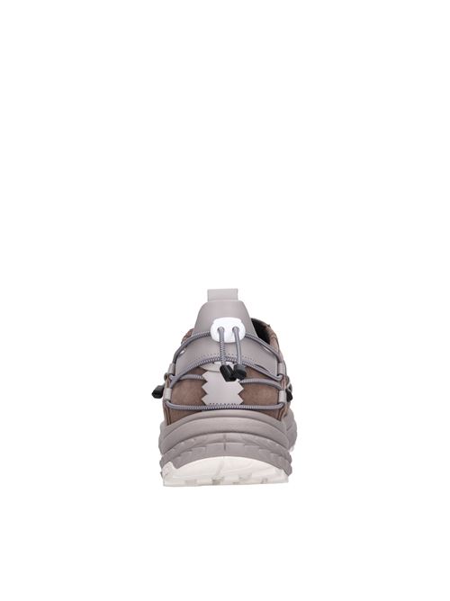 Sneakers in camoscio THE-ANTIPODE | SNAP 595MARRONE-GRIGIO